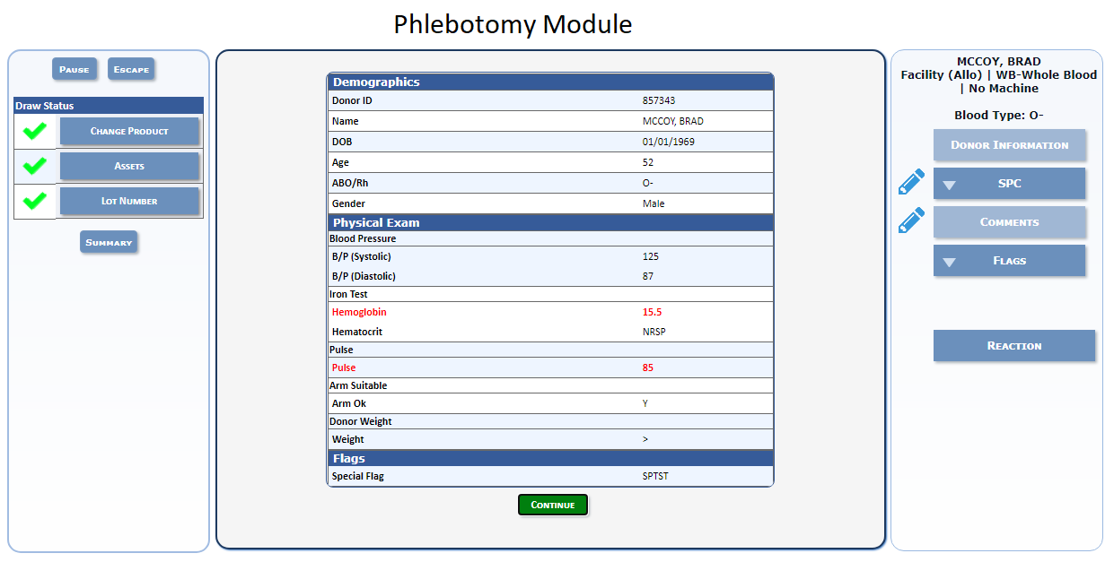 Phlebotomy